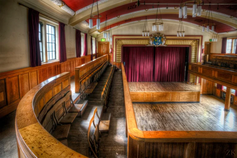 Glasgow University Union debates chamber