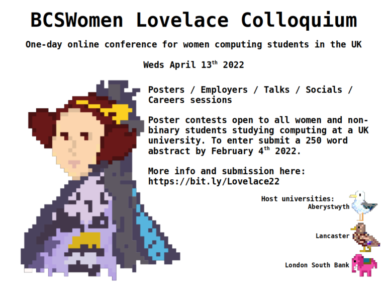 BCSWomen Lovelace 22 infographic